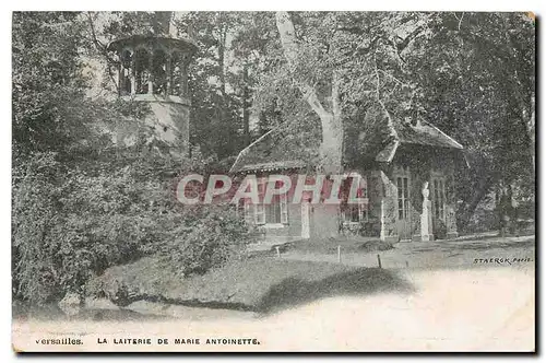 Cartes postales Versailles la Laiterie de Marie Antoinette Publicite Lait d'Appenzell