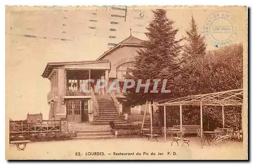 Cartes postales Lourdes Restaurant du Pic du Jer