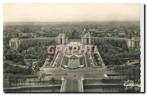 Ansichtskarte AK Paris et ses Merveilles vue generale du Palais de Chaillot Azema Boileau et Carlu architectes