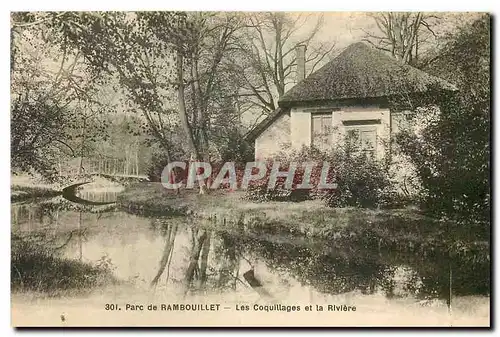 Cartes postales Parc de Rambouillet les Coquillages et la Riviere