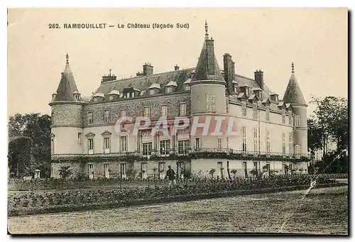 Ansichtskarte AK Rambouillet le Chateau Facade Sud