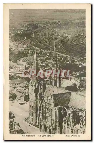 Cartes postales Chartres la Cathedrale