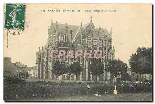 Ansichtskarte AK Guemene Penfao L Inf l'eglise style du XIV siecle