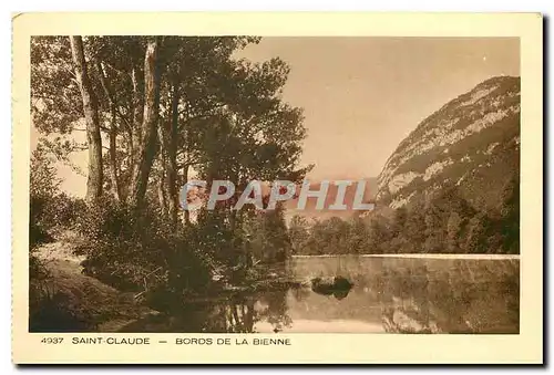 Ansichtskarte AK Saint Claude Bords de la Bienne