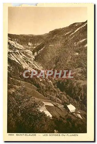 Cartes postales Saint Claude les Gorges de Flumen