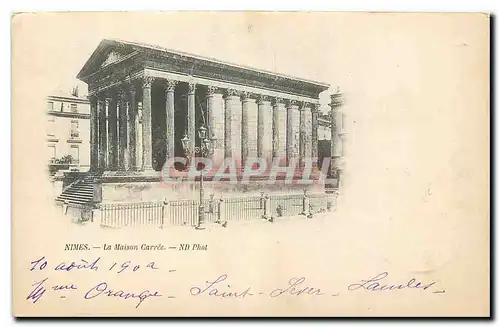 Cartes postales Nimes la Maison Carree