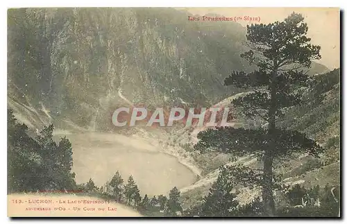 Cartes postales Luchon le Lac d'Espingo au dessus d'Oo un Coin du Lac