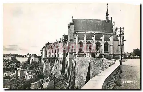 Ansichtskarte AK Thouars Deux Sevres le Chateau et la Chapelle