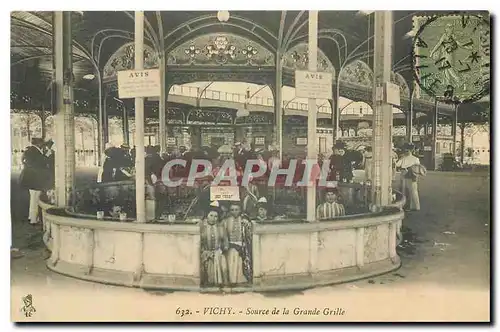 Cartes postales Vichy Source de la Grande Grille
