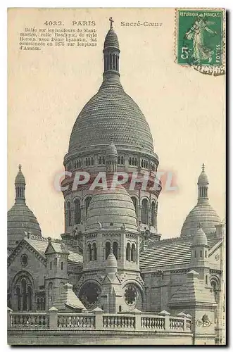 Cartes postales Paris Sacre Coeur