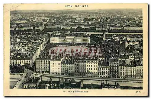 Ansichtskarte AK Lyon Illustre vue Panoramique