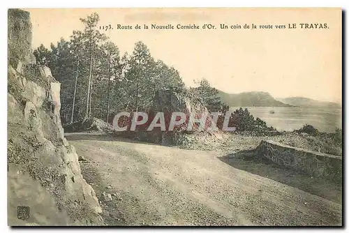 Cartes postales Route de la Nouvelle Corniche d'Or un Coin de la Route Vers le Trayas