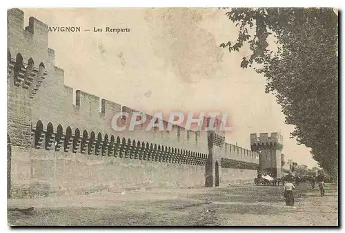 Cartes postales Avignon les Remparts