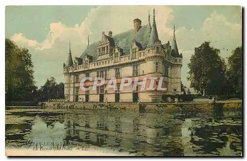 Cartes postales Azay le Rideau la facade sud ouest