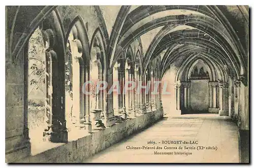 Cartes postales Bourget du Lac Chateau Prieure des Comtes de Savoie XI siecle monument historique