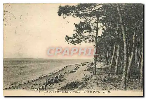 Cartes postales Le Pyla sur mer Gironde coin de plage