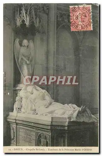 Ansichtskarte AK Dreux Chapelle St Louis Tombeau de la Princesse Marie d'Orleans