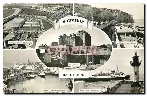 Ansichtskarte AK Souvenir de Dieppe