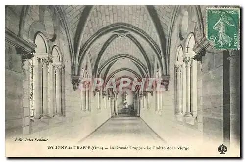 Cartes postales Soligny la Trappe Orne la grande trappe le cloitre de la Vierge