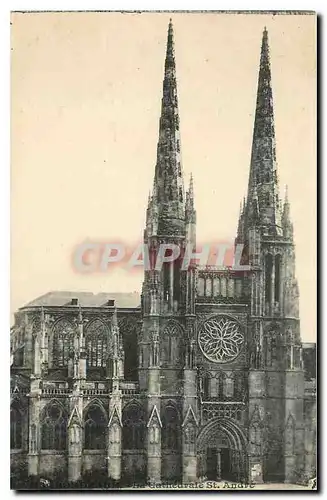 Cartes postales Bordeaux la Cathedrale St Andre
