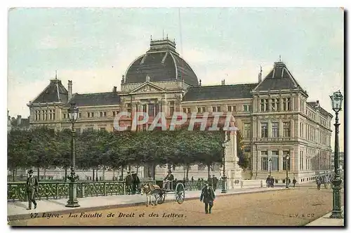 Cartes postales Lyon la Faculte de Droit et des Lettres