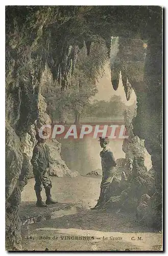 Ansichtskarte AK Bois de Vincennes la Grotte Enfants