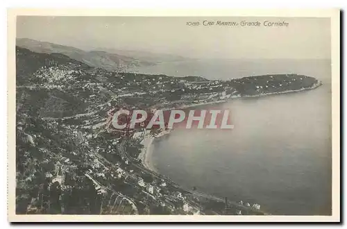 Cartes postales Cap Martin Grande Corniche