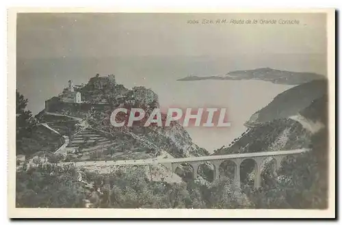 Cartes postales Eze A M Route de la Grande Corniche