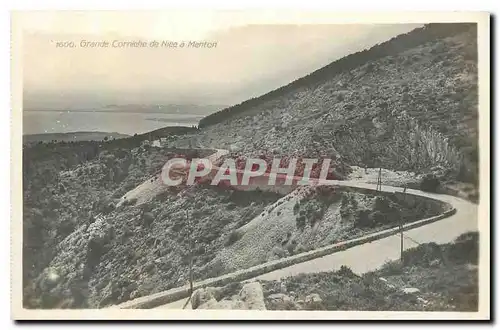 Cartes postales Grande Corniche de Nice a Menton