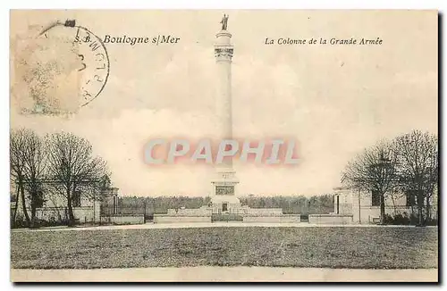 Cartes postales Boulogne S Mer La Colonne de la Grande Armee