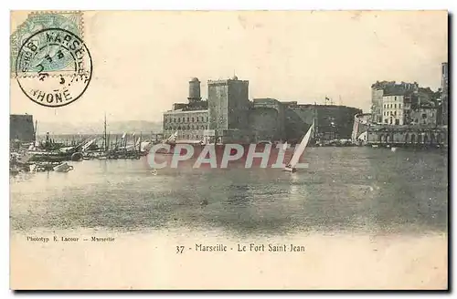 Cartes postales Marseille Le Fort Saint Jean