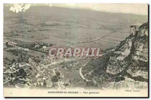 Cartes postales Serrieres de Briord Vue generale