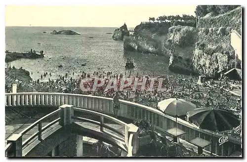 Cartes postales Biarritz Pont Vieux et Rocher de la Vierge