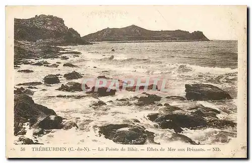 Cartes postales Trebecurden C du N La Pointe de Bihit Effets de mer aux Bresants