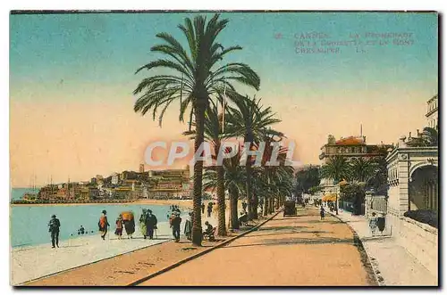 Cartes postales Cannes La Promenade de la Croisette