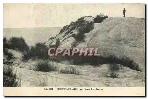 Ansichtskarte AK Berck Plage Dans les dunes