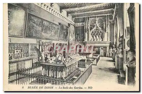 Cartes postales Musee de Dijon La Salle des Gardes