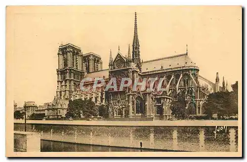 Ansichtskarte AK Paris en Flanant Notre Dame Vue d'Ensemble