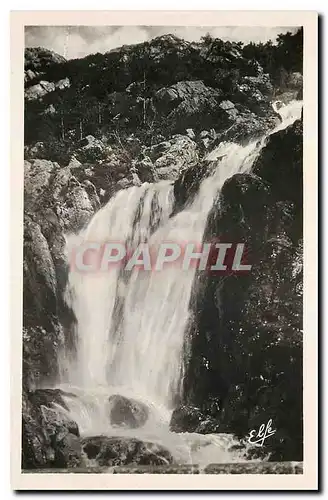 Cartes postales Environs d'Ax les Thermes Cascade superieure des Bezines