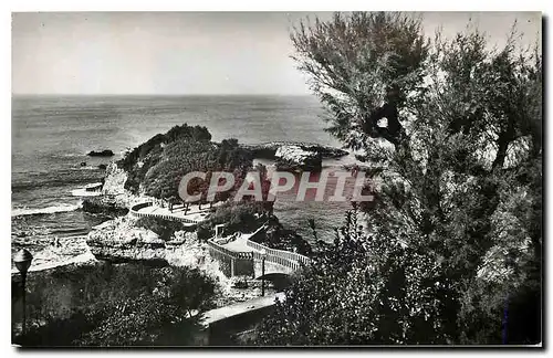 Cartes postales Biarritz Basses Pyrenees Le Rocher du Basta