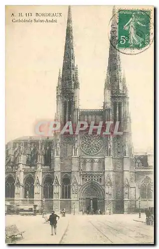 Cartes postales Bordeaux Cathedrale Saint Andre