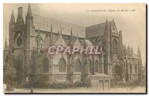 Cartes postales Bordeaux Eglise St Michel