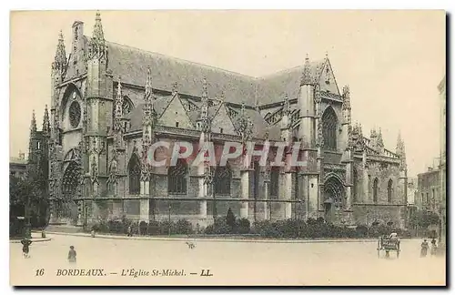 Cartes postales Bordeaux L'Eglise St Michel