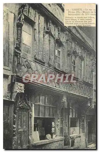 Ansichtskarte AK Lisieux Manoir de la Salamandre