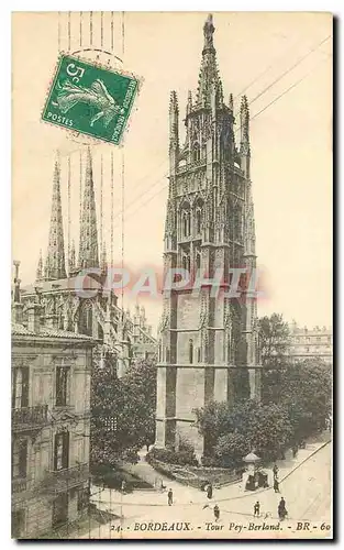 Cartes postales Bordeaux Tour Pey Berland