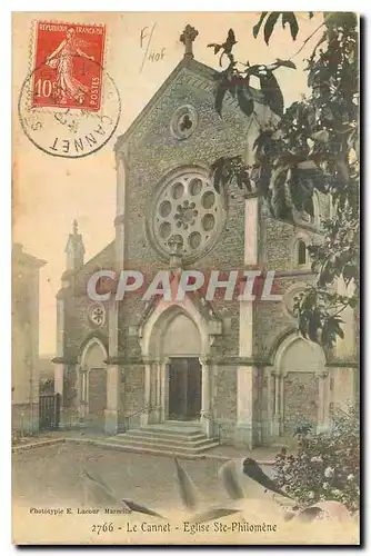 Cartes postales Le Cannet Eglise Ste Philomene