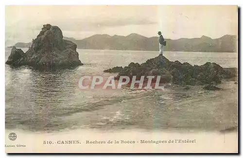 Ansichtskarte AK Cannes Rochers de la Bocca Montagnes de l'Esterel