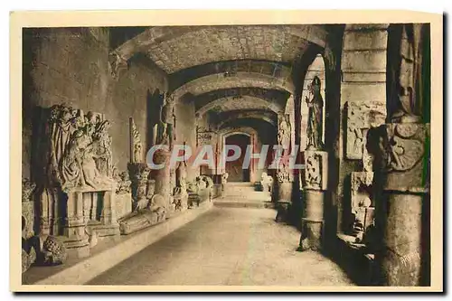 Cartes postales Chateau de Castelnau Lot Galerie des Pierres