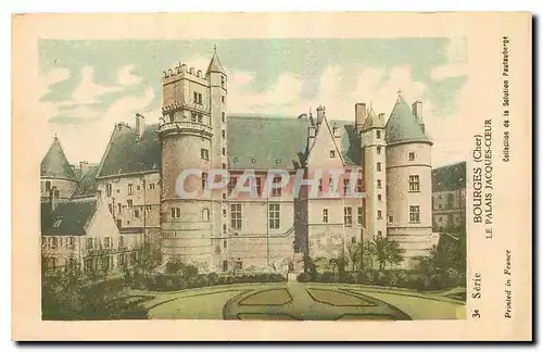 Cartes postales Bourges Cher Le Palais Jacques Coeur
