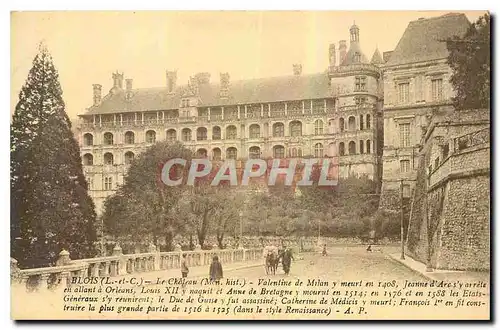 Cartes postales Blois L et C Le Chateau mon hist